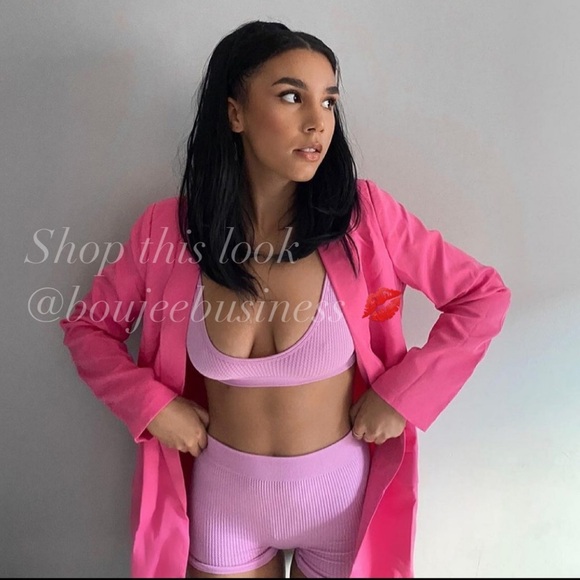 ZARA BNWT Seamless Top + Shorts 2pc Coord Set - Picture 6 of 16
